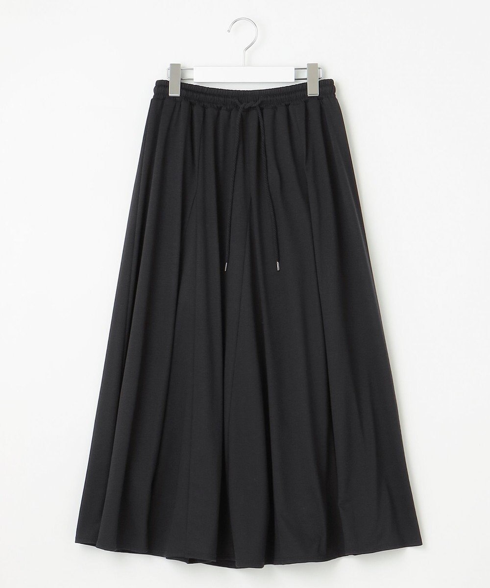 J.PRESS LADIES 【洗える】ジャージー フレアースカート 