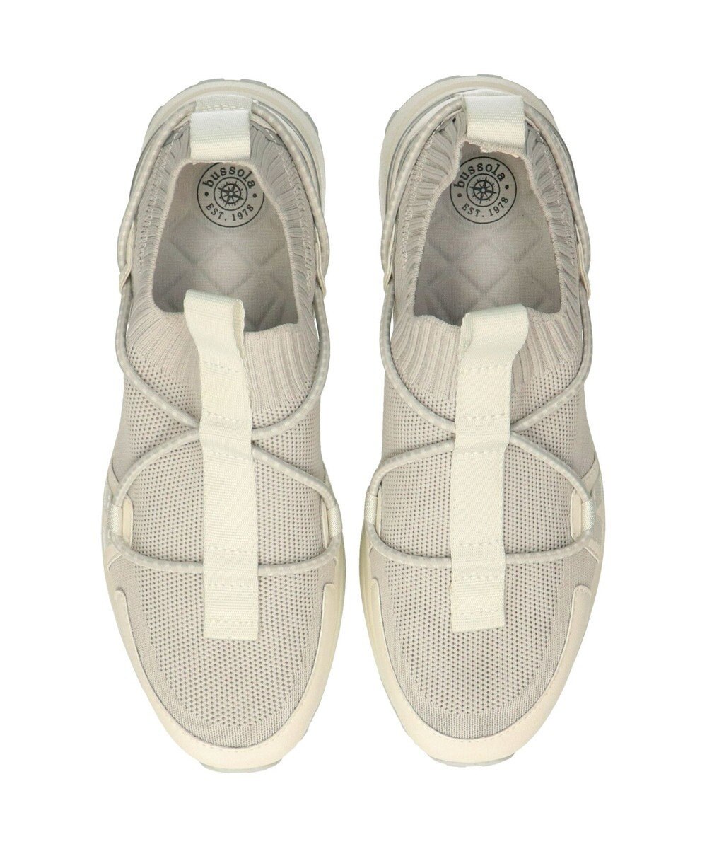 INTER-CHAUSSURES 【BUSSOLA】ニットスリッポンスニーカー 