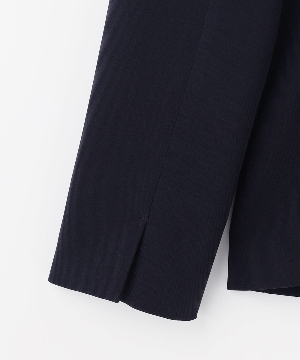 23区 【セットアップ対応/洗える】トリアセダブルジョーゼット テーラード ジャケット 