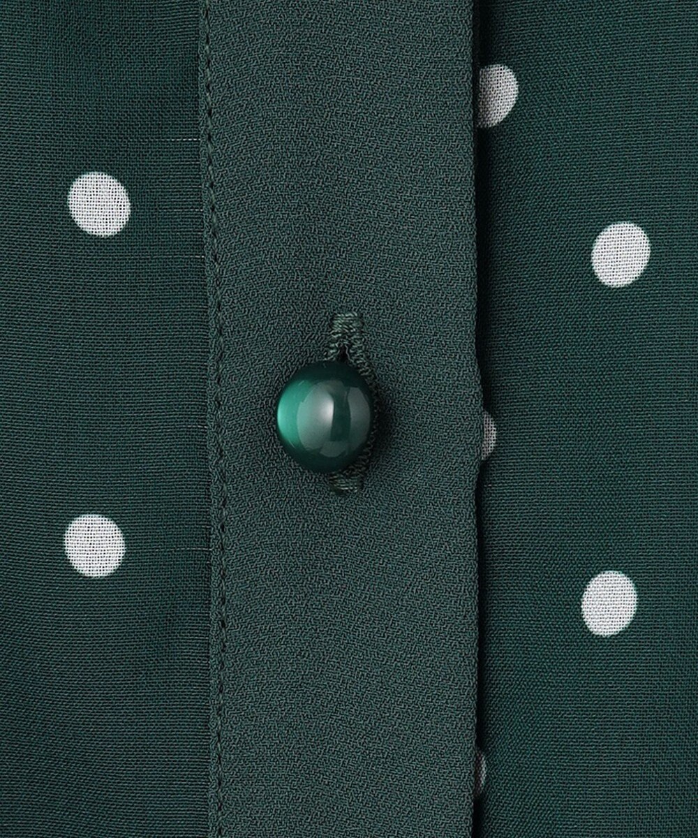 組曲 KIDS 【150-160cm】パリジェンヌドット ワンピース 