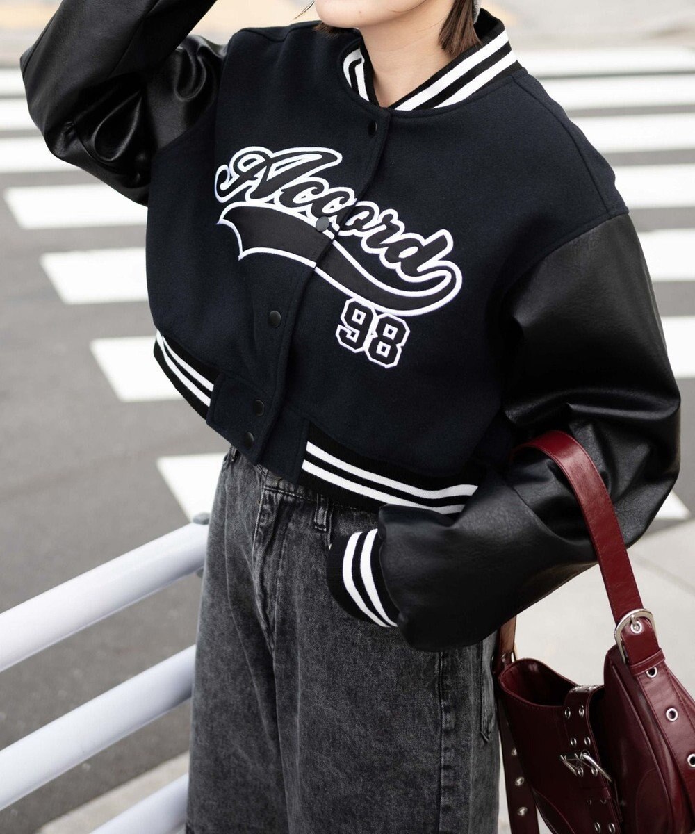 WEGO スタジアムロゴショートスタジャン 