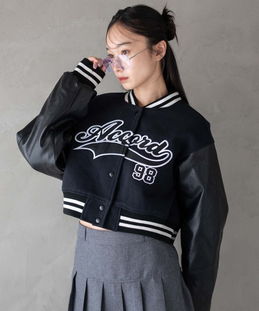 WEGO スタジアムロゴショートスタジャン 