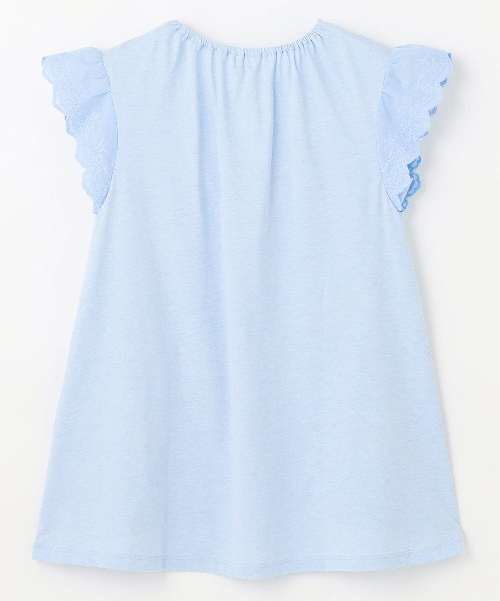 組曲 KIDS 【150-160㎝】フラワーエンブロイダリー チュニック 