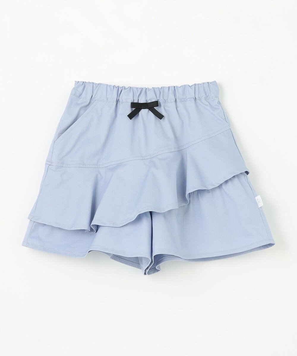 組曲 KIDS 【110-140㎝】アシンメトリーフリル キュロット 