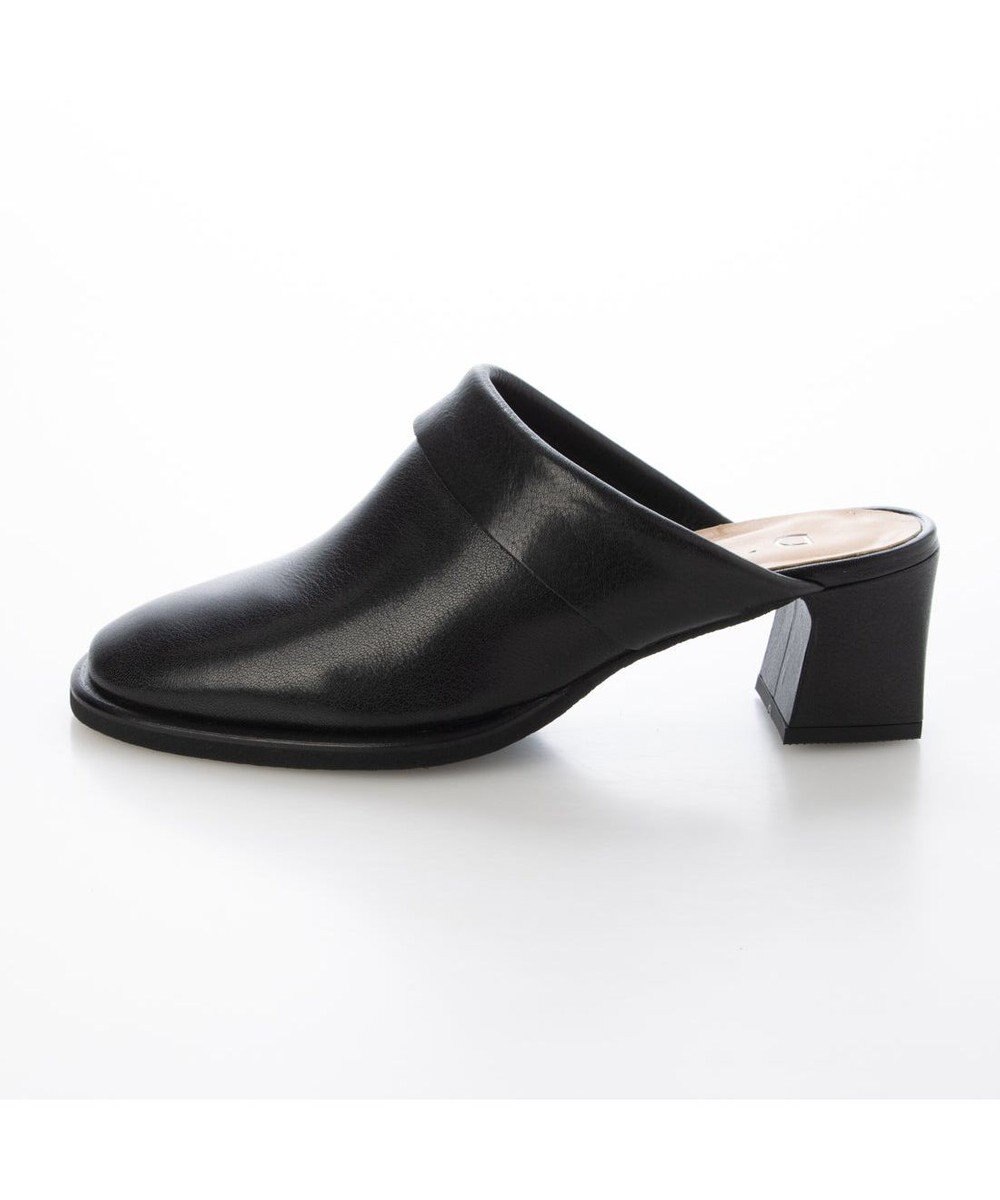 MODE ET JACOMO <D'ICI>クラシカルチャンキーヒールミュール 