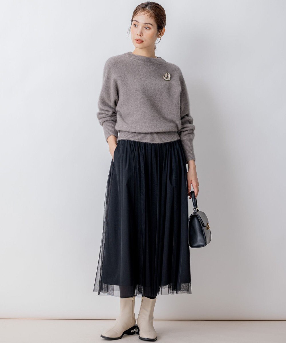 組曲 FOXミックス ニット 