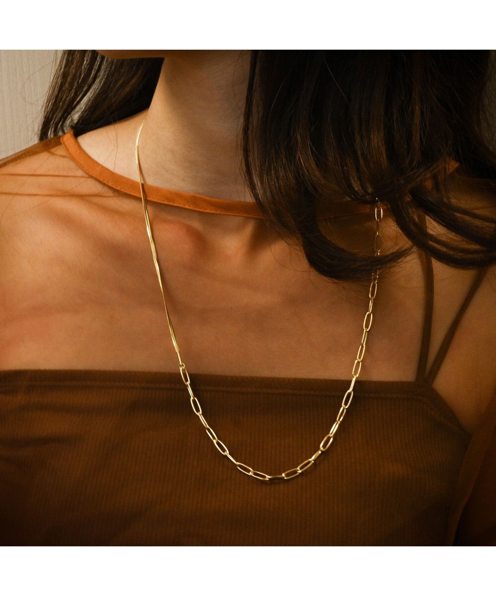 blancotokyo 【金アレ対応アクセ】組合せチェーンネックレス ASOCIAR 