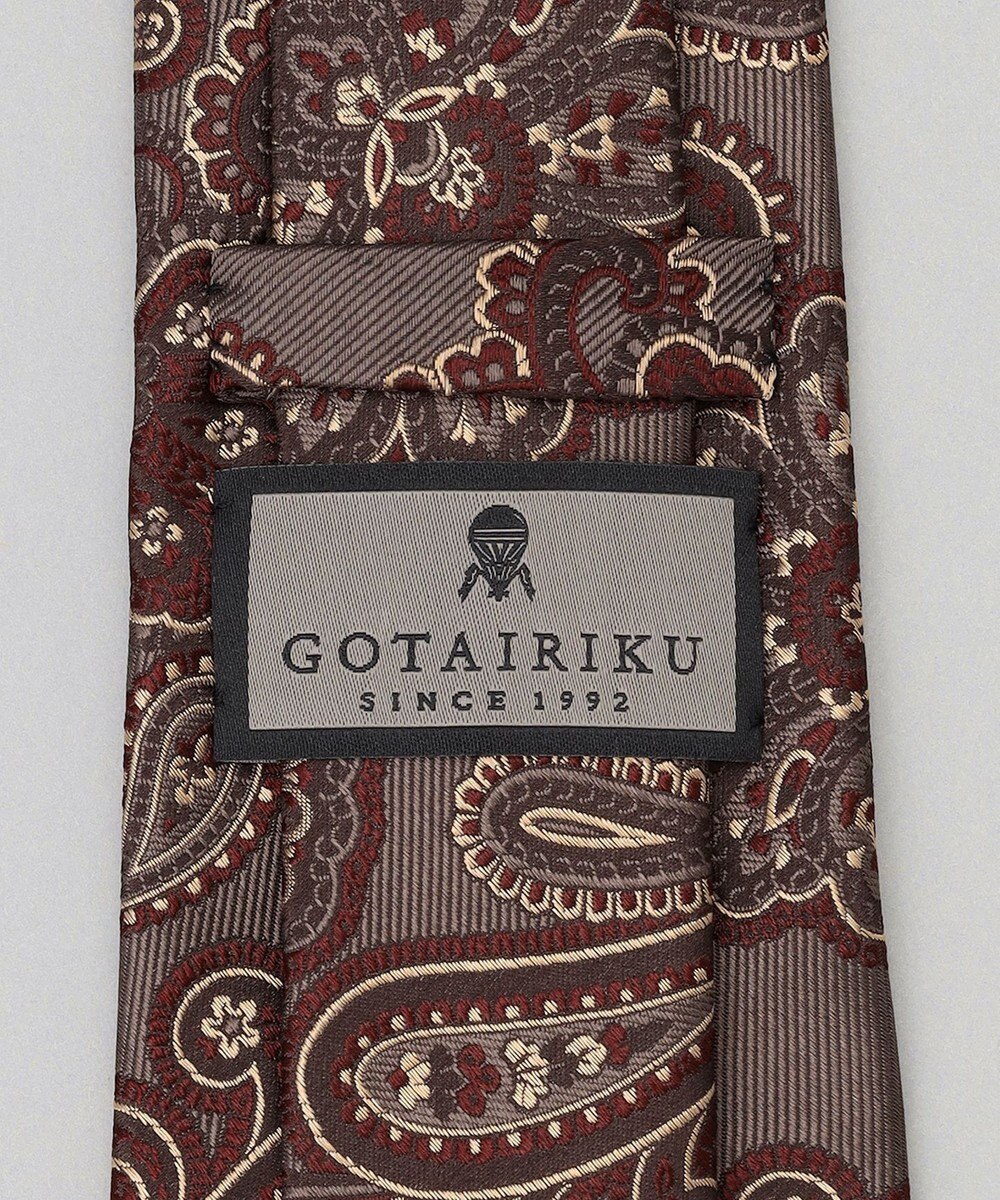 GOTAIRIKU GOTAIRIKU別注【MANTERO/マンテロ】ネクタイ_ペイズリー柄 