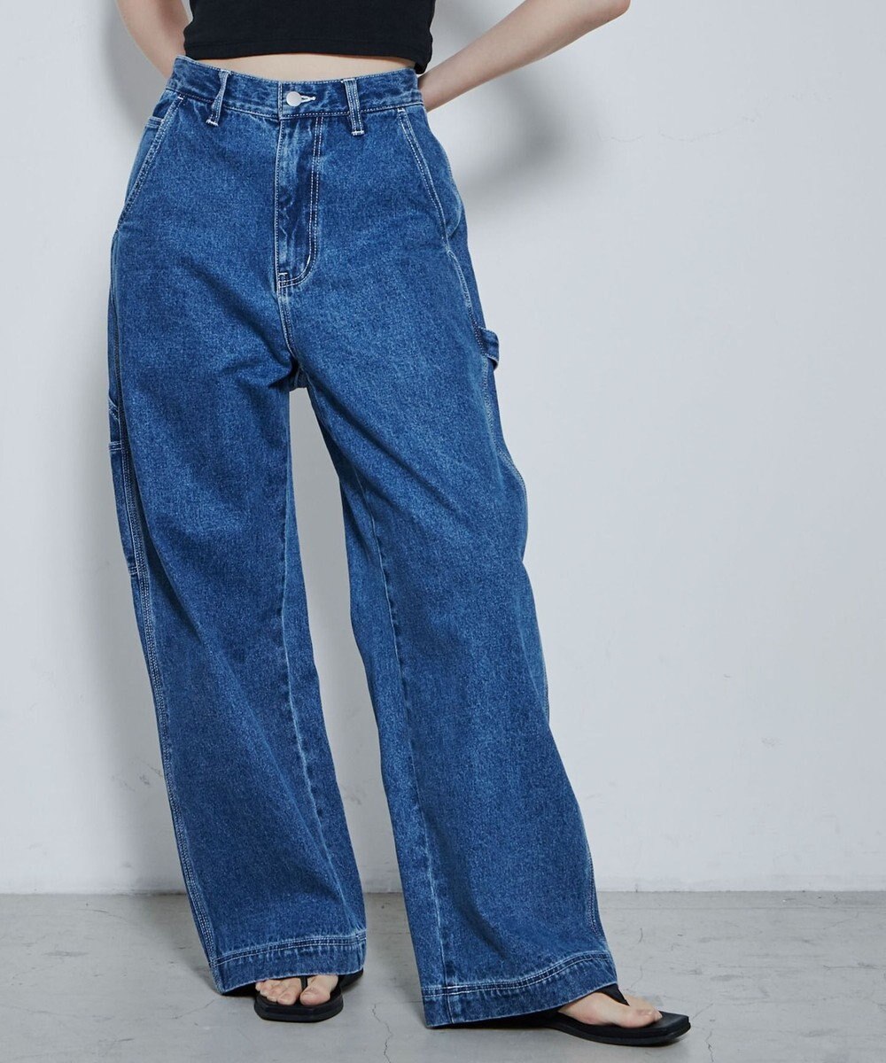 WEGO ルーズペインターパンツ 