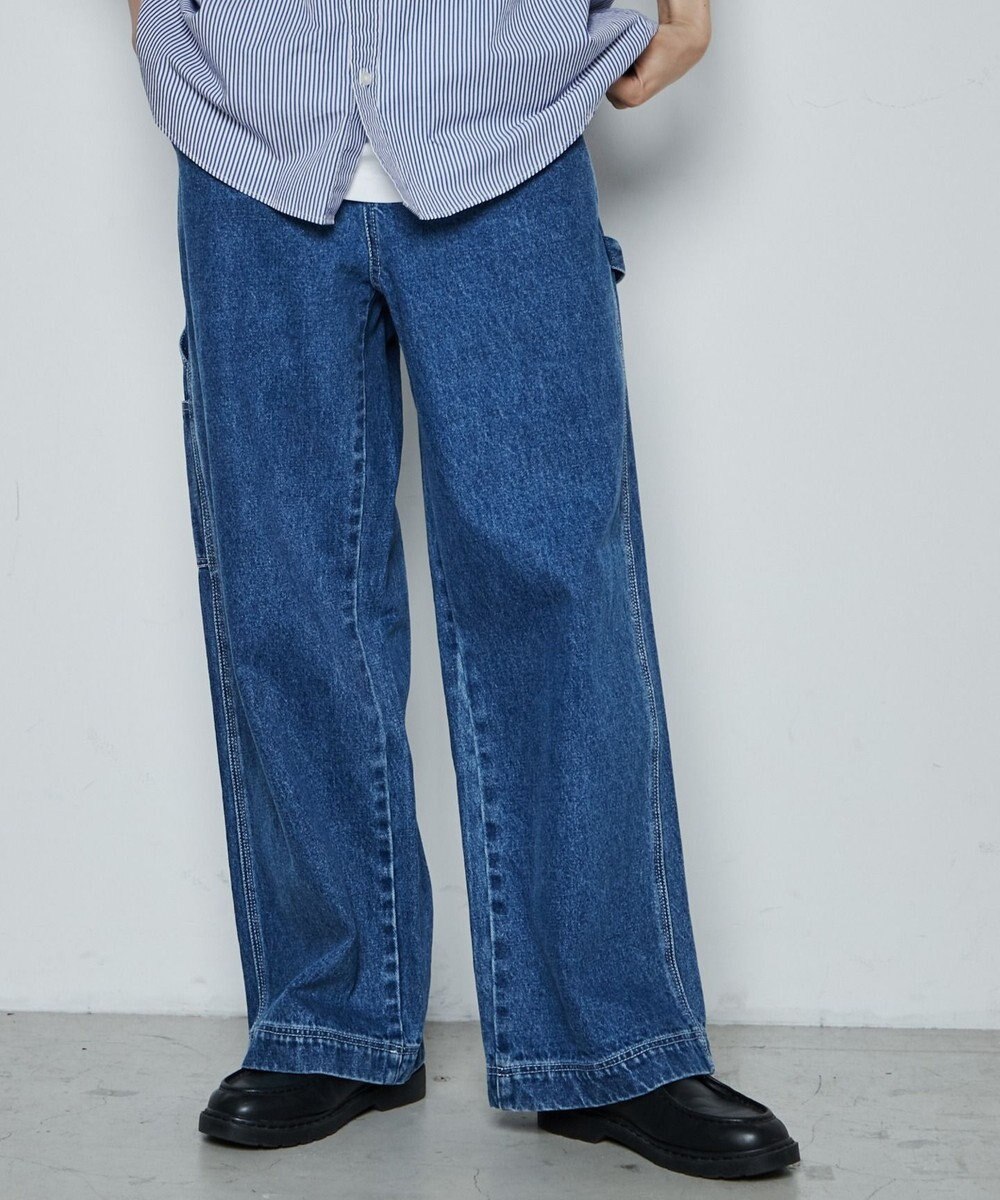 WEGO ルーズペインターパンツ 