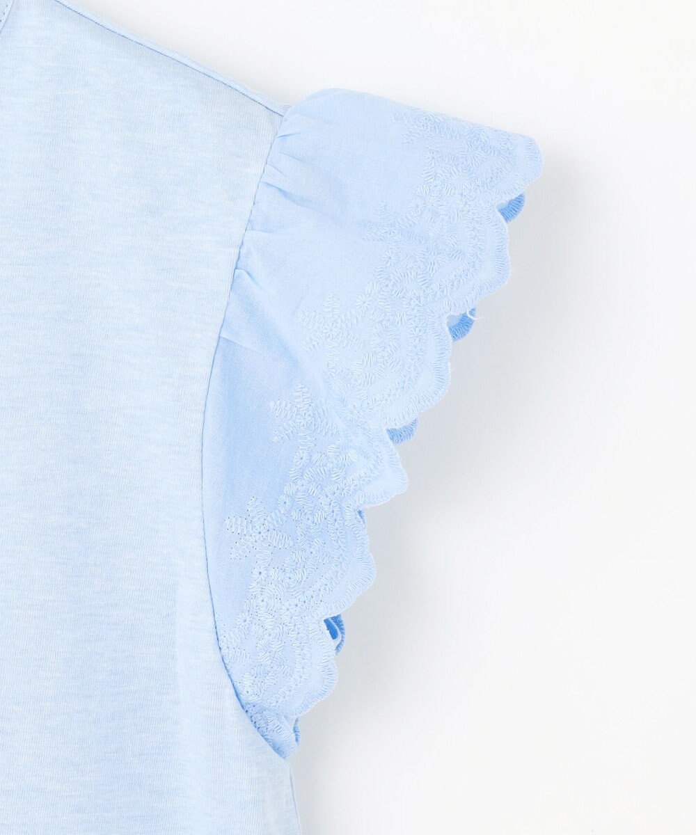 組曲 KIDS 【150-160㎝】フラワーエンブロイダリー チュニック 