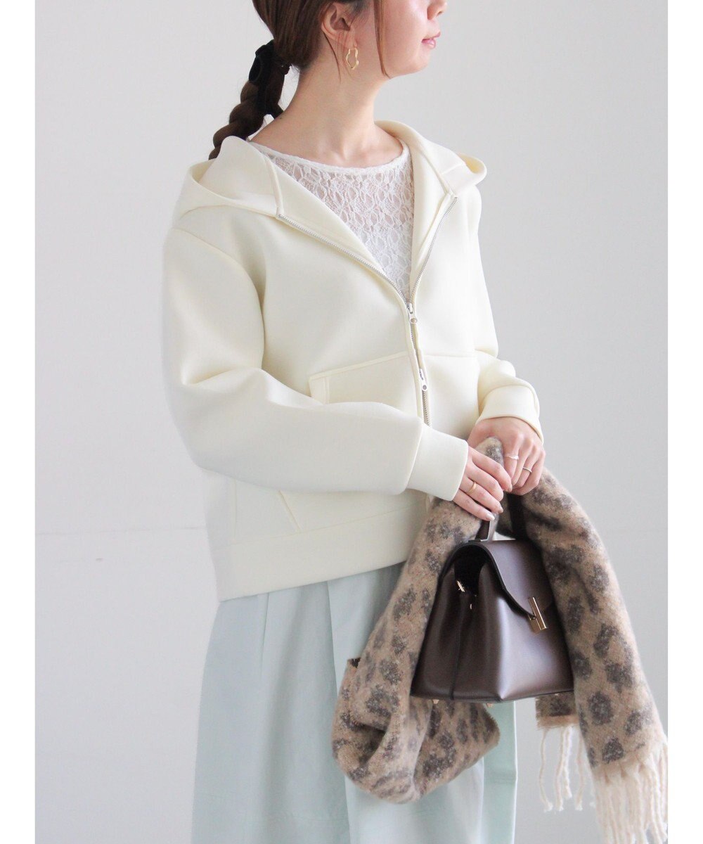 Te chichi ダンボールWジップフーディ 