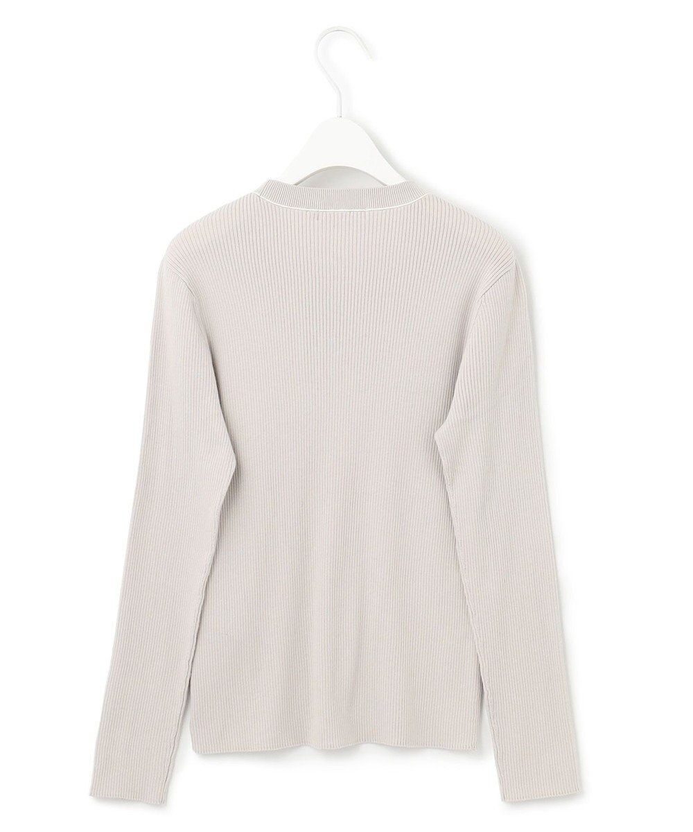 ICB 【洗える】 コンパクトリブ  クルーネックプルオーバー 