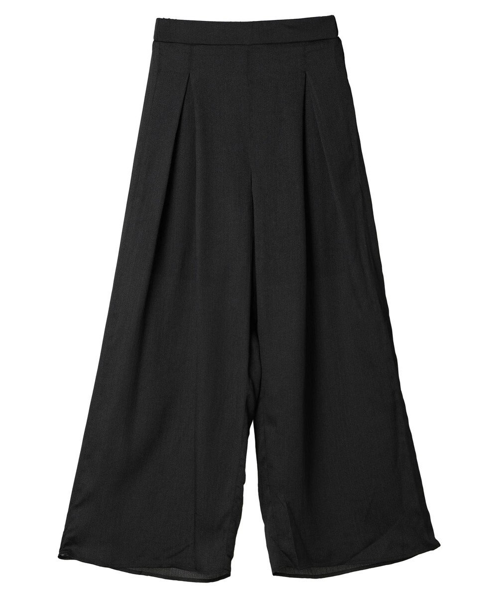 Green Parks AnriettMusee シアータックワイドパンツ 