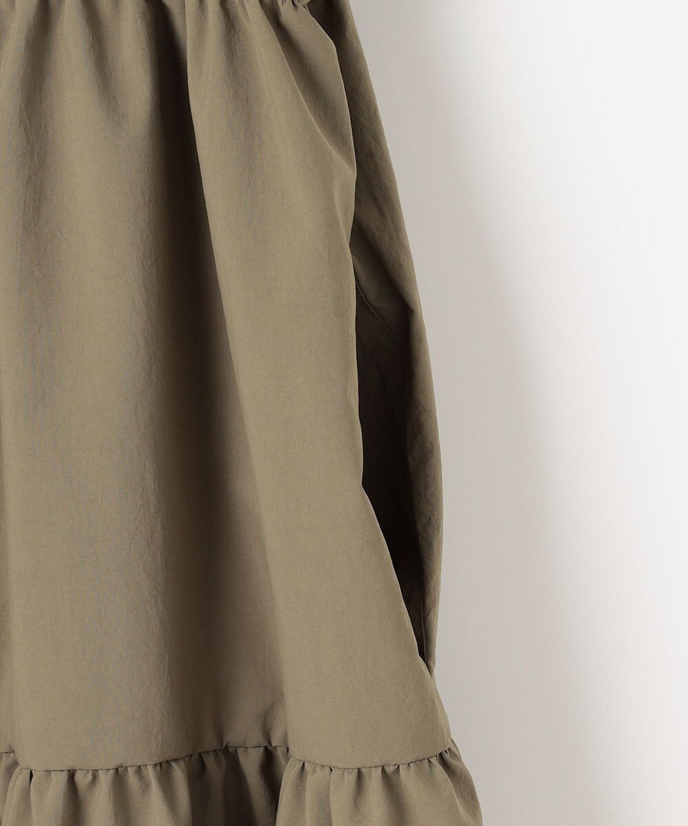 #Newans 【ANSWER for フォトジェニックスタイル】ウィングスリーブティアードワンピース 