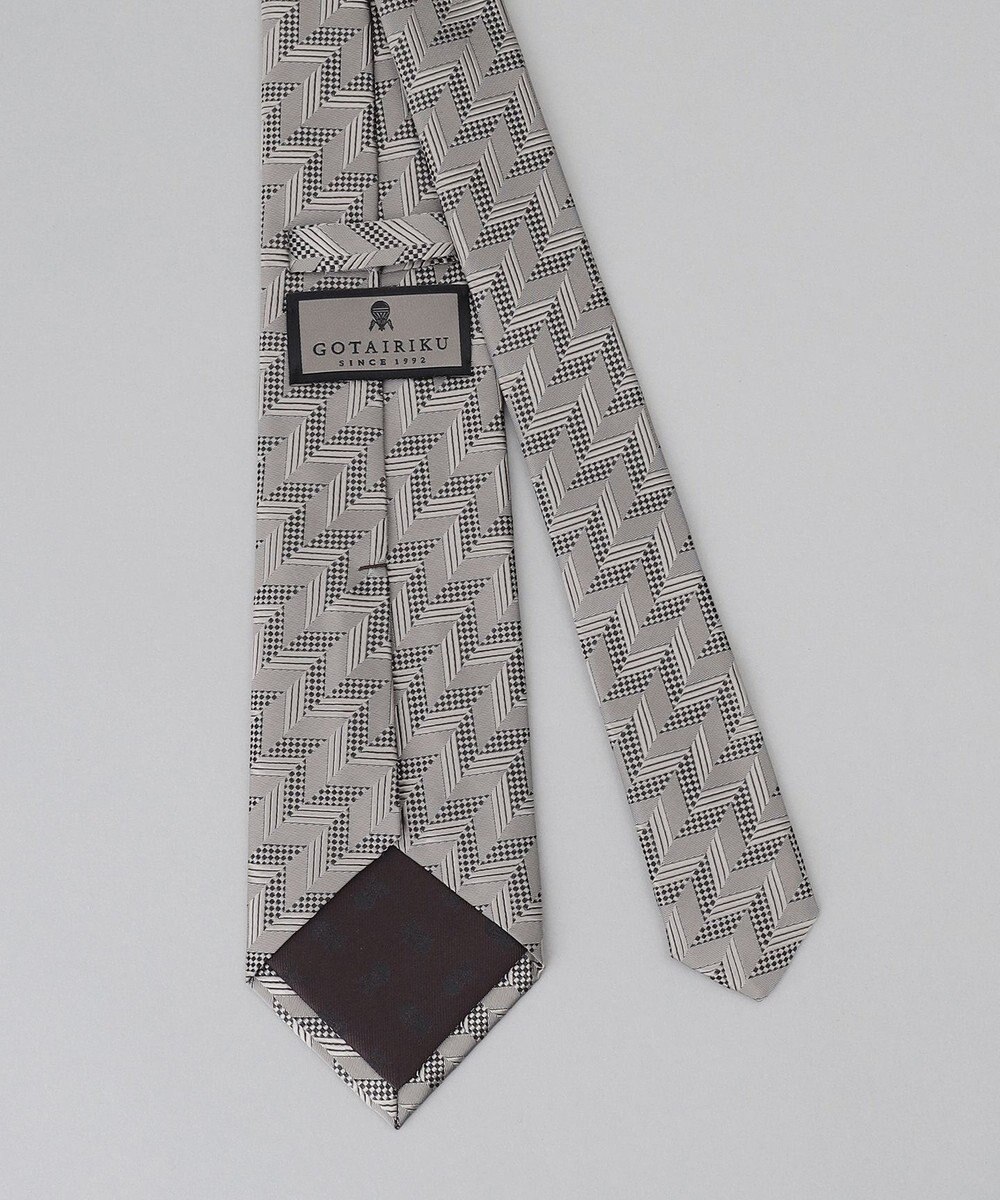 GOTAIRIKU GOTAIRIKU別注【日本製】シルク ネクタイ_オリジナル柄 