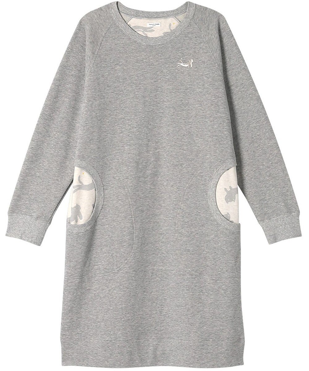 tsumori chisato SLEEP ツモリチサト ワンピース 長袖 ルームウェア 綿100%(本体) レディース UNX587 /ワコール 