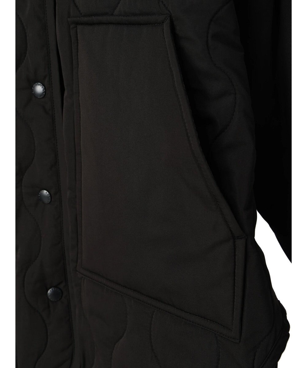 AMERICAN HOLIC キルポカリブ付きキルティングブルゾン 