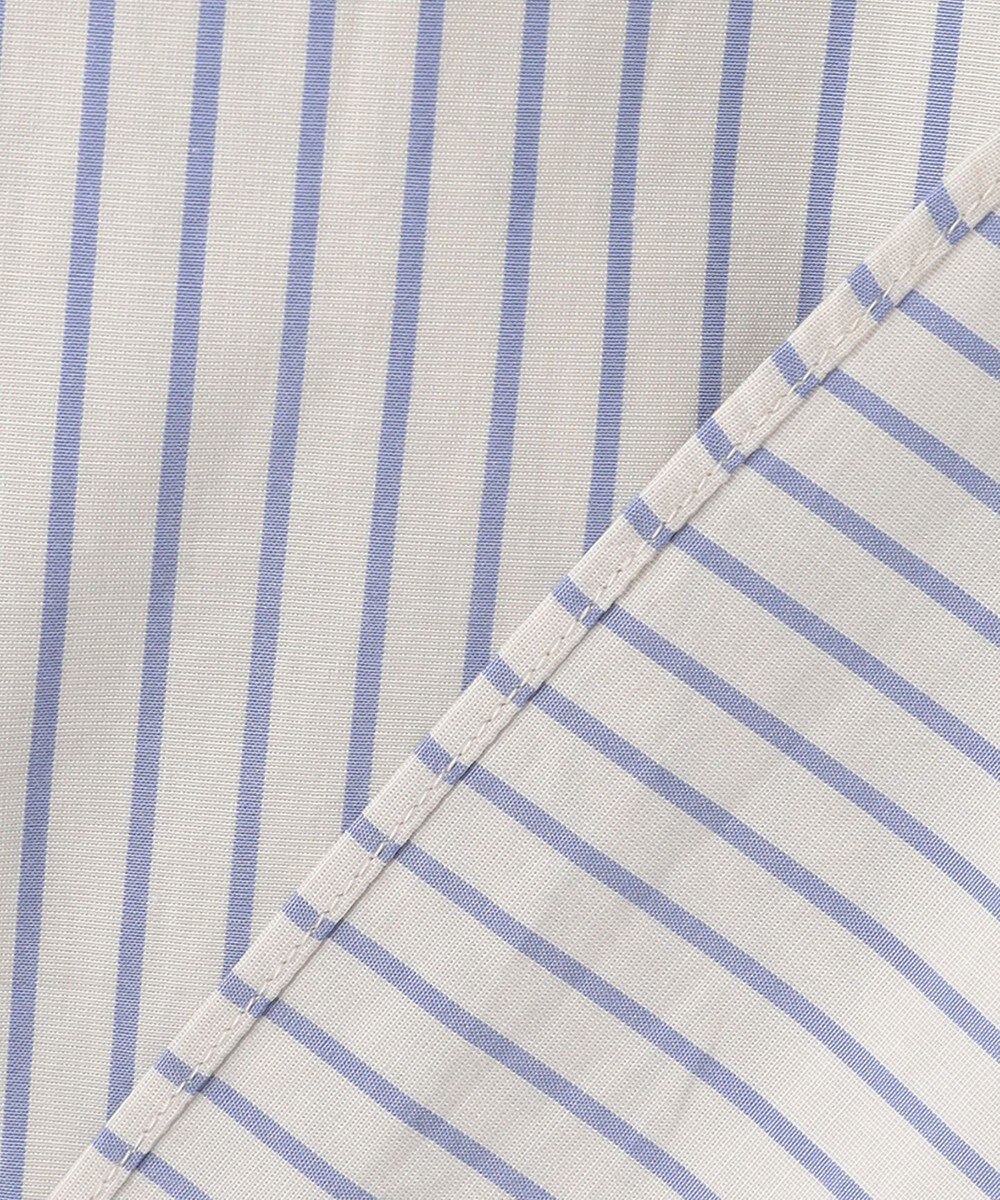 J.PRESS MEN ポプリンストライプシャツ/B.D 