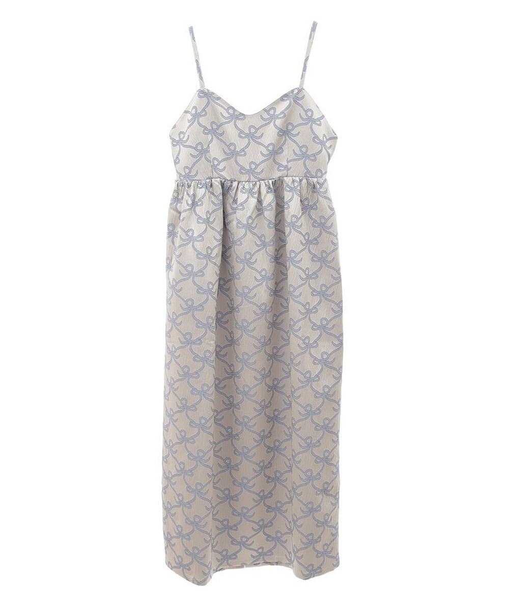 Green Parks ・ＳＵＧＡＲＳＰＯＯＮリボンジャカードキャミワンピ 