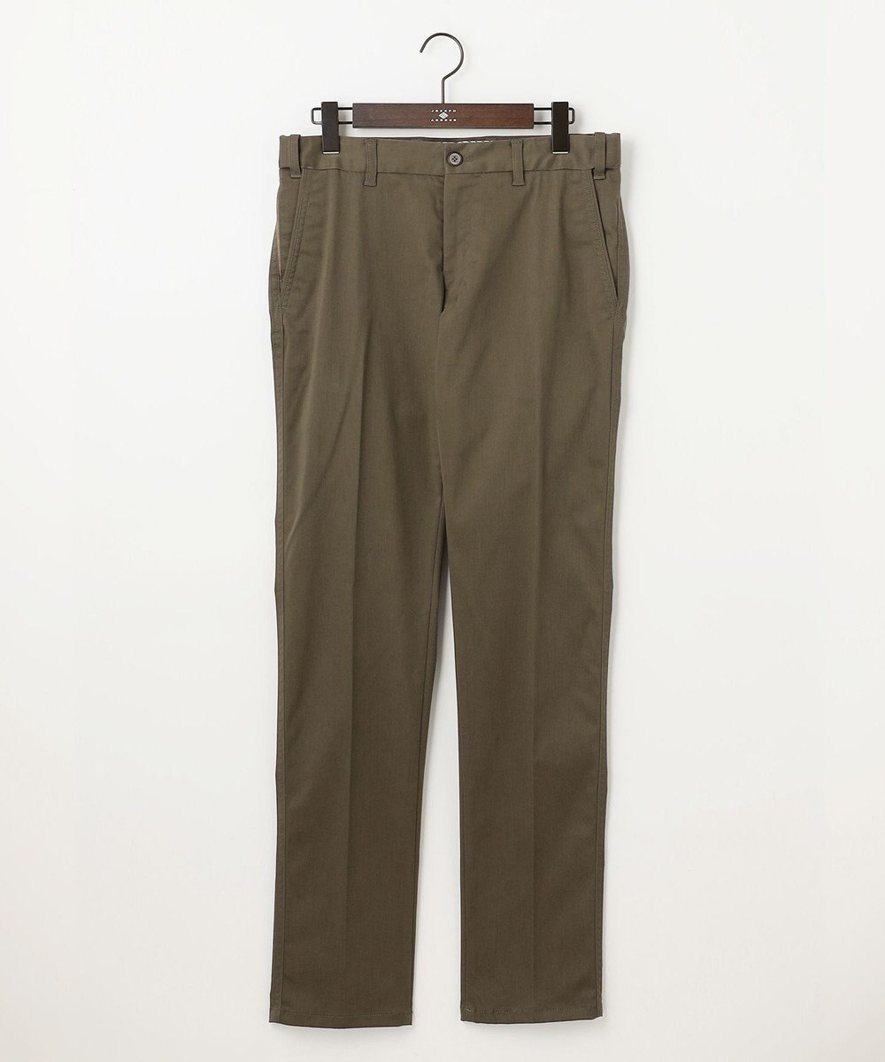 JOSEPH ABBOUD 【ウェストも伸びる！/JAPANファブリック/ストレッチ】ハイパワーサテンストレッチ パンツ 