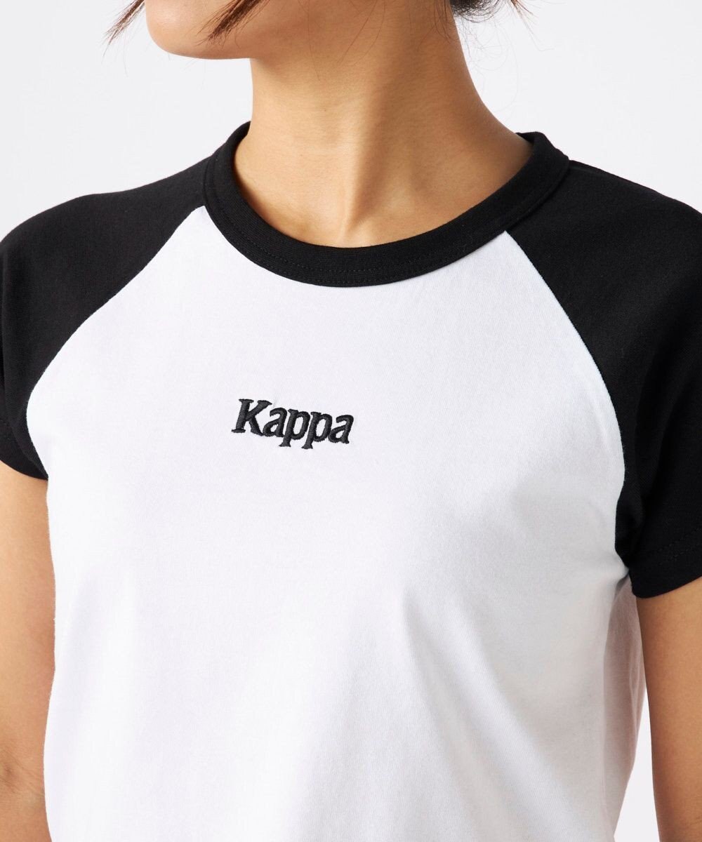 OP／FILA 【Kappa】ショート丈 ラグランミニTシャツ 