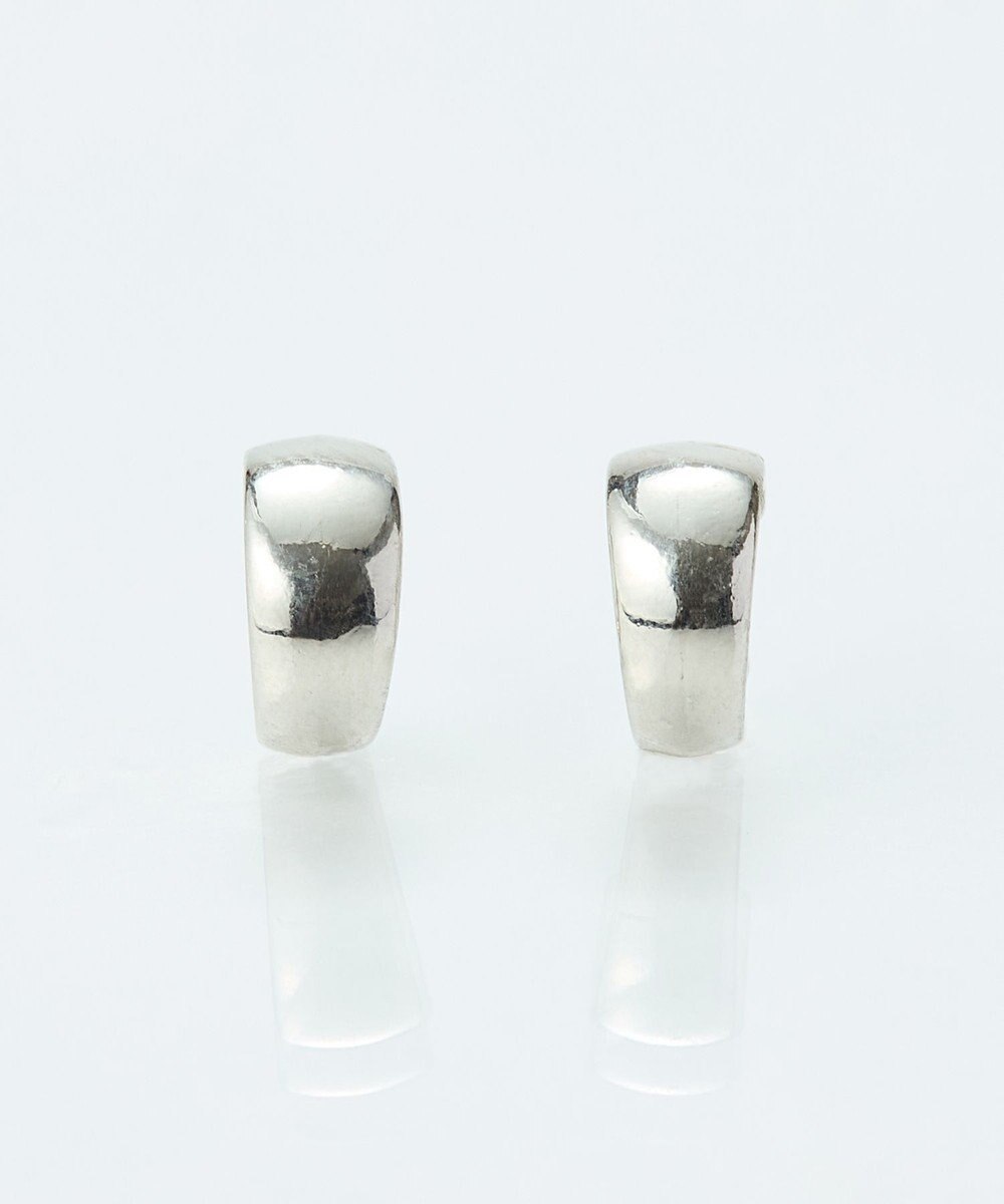 Phoebe 【痛くないシリーズ/金属アレルギー対応】モードミニマルフープライトフィットイヤリング　シルバー 