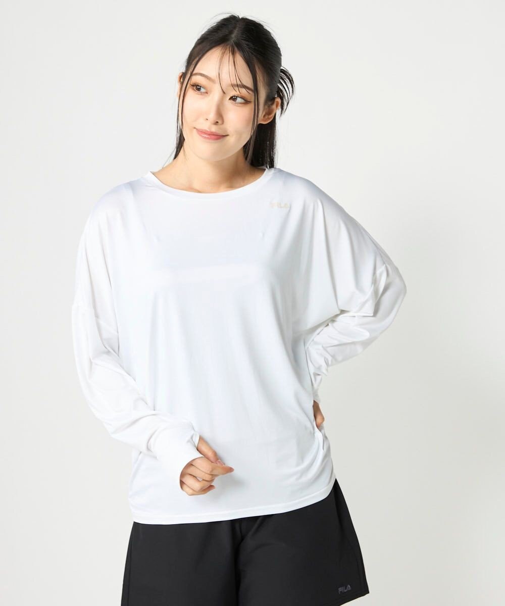 OP／FILA 【FILA】ドルマンスリーブロングTシャツ付き４点セット水着 