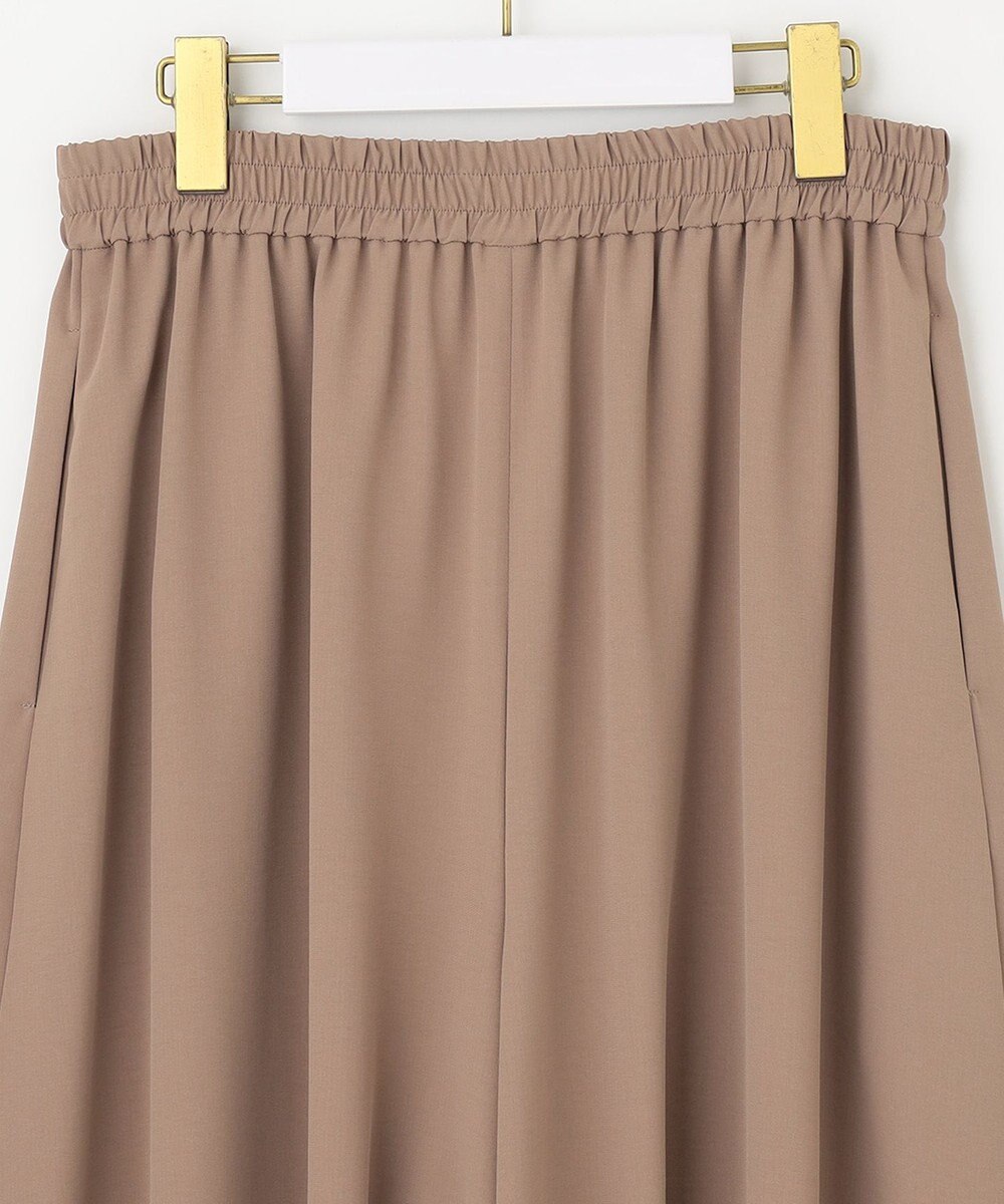 ANY SIS 【洗える】トロミワイドタック パンツ 