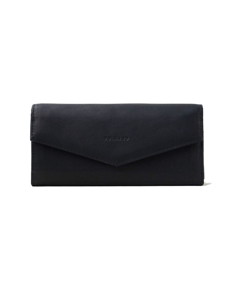 FOLNA RD ソフトレザー・ホイルレザー エンべロープ長財布 