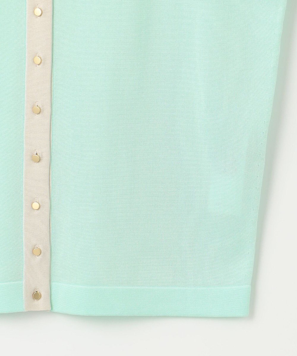 自由区 L 【アンサンブル対応・洗える】シャインハイゲージ カーディガン 