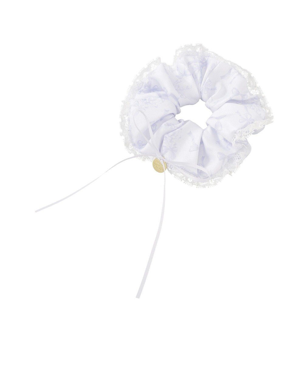 Maison de FLEUR すずらんプリントシュシュ 