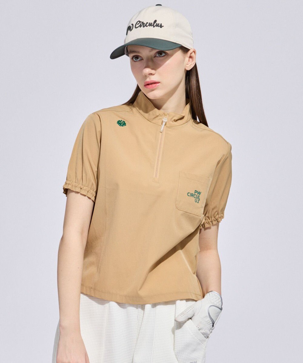 PW CIRCULUS 【WOMEN】ギャザリングシャツ ゴルフウェア レディース 