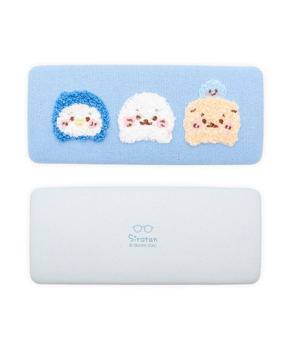 Mother garden しろたん クロス付 サガラ刺繍 眼鏡ケース 《お友達》 単品 