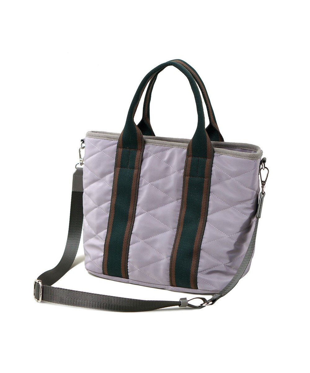 FOLNA RD ダイヤキルティング 2WAYトートバッグ 