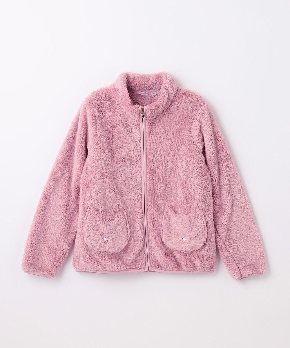 ANY KIDS ネコポケットボアブルゾン 