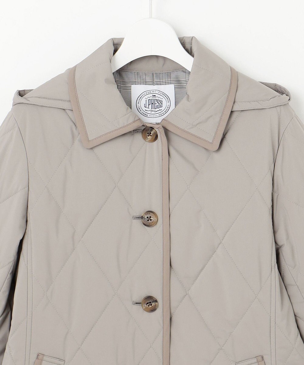 J.PRESS LADIES 【洗える・撥水】プレミアムBasicキルティング ショート コート 