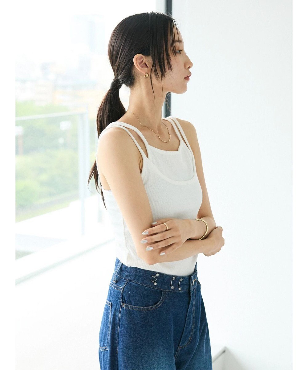 CRAFT STANDARD BOUTIQUE 重ね着風キャミソール 