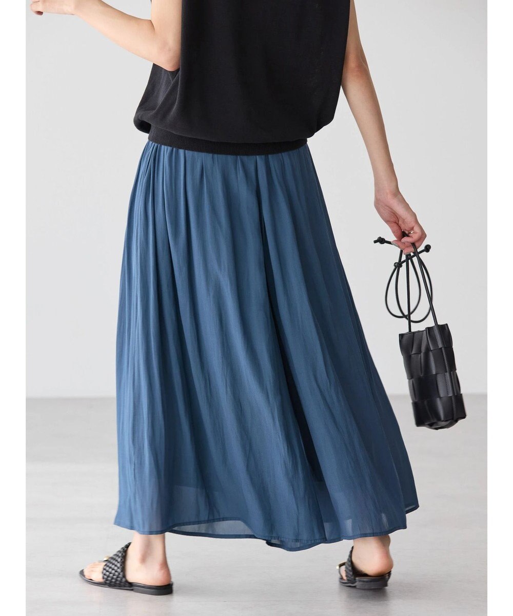 AMERICAN HOLIC エアリーギャザーガウチョパンツ【裏地：接触冷感】 