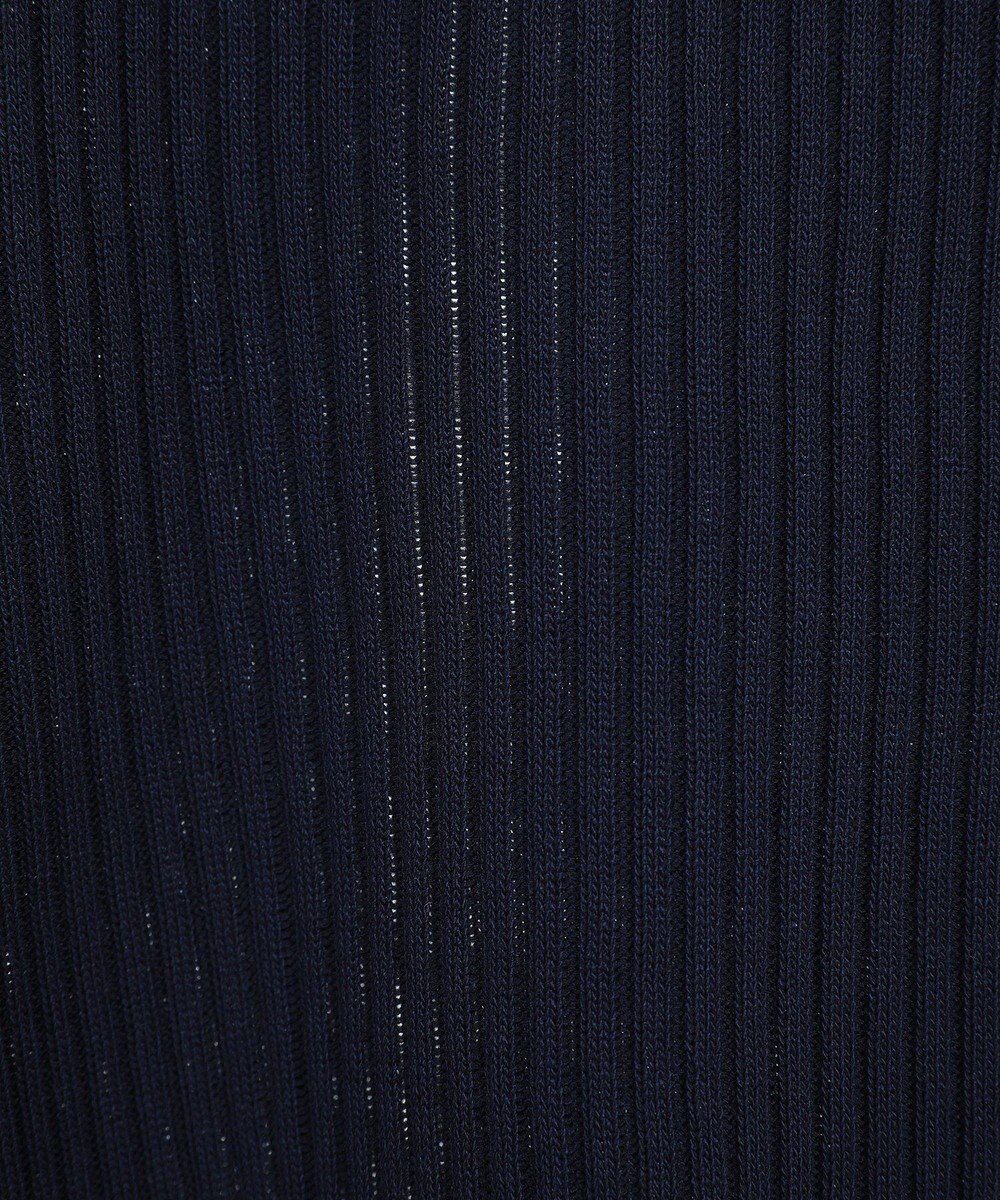 earth music&ecology リブニットカーディガン 