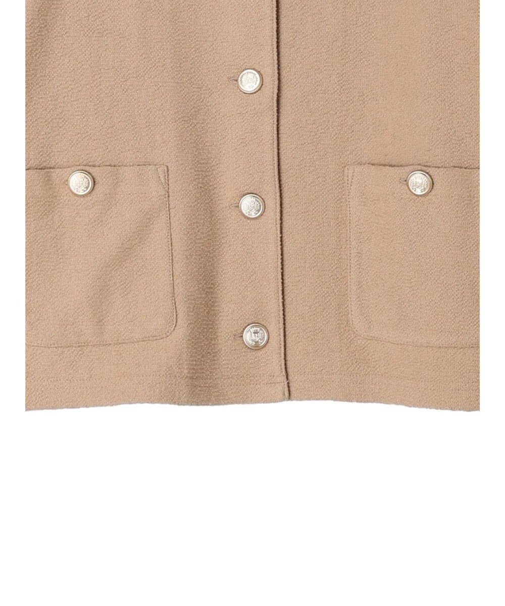 earth music&ecology 金釦スラブカーディガン 