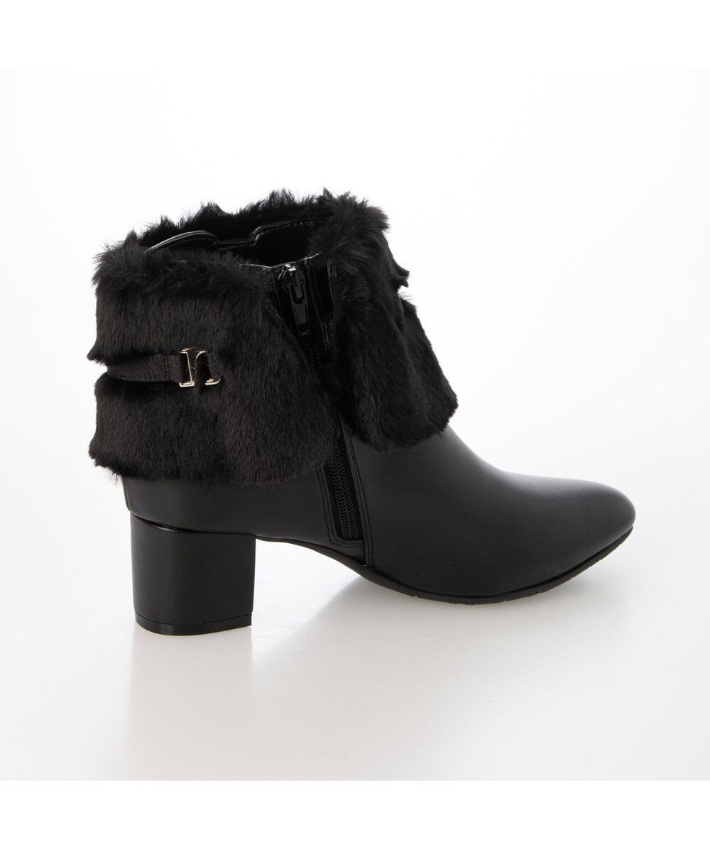 ing <Pitti>4WAYファービジューリボンベルトショートブーツ 