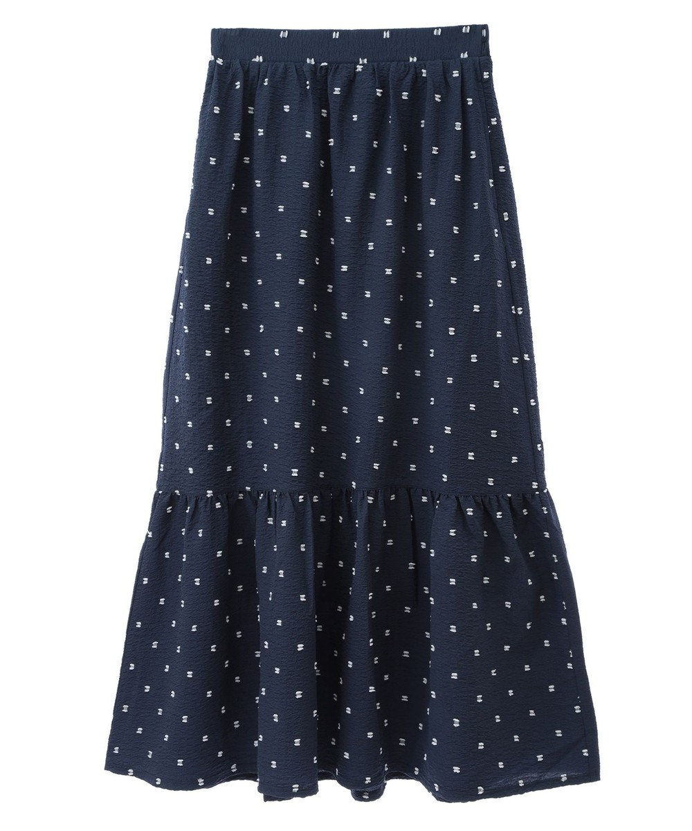 earth music&ecology ドットドビーフレアスカート 