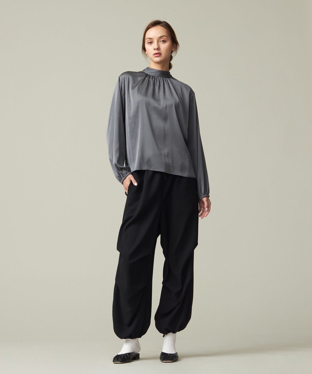 J.PRESS YORK STREET 【WOMEN】ジャージライクツイル ジョグパンツ 