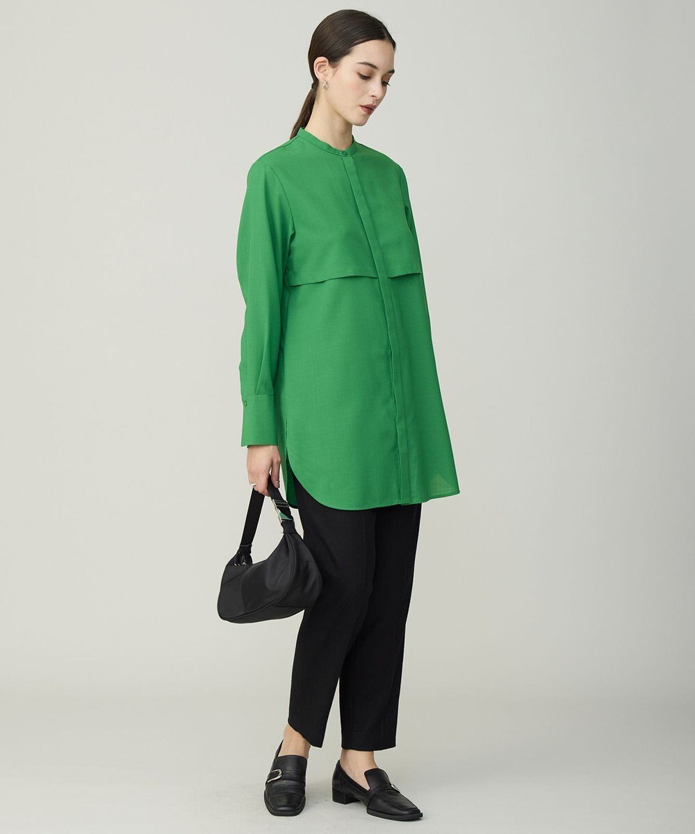 ICB L ウォッシャブルライトウール スティックパンツ 