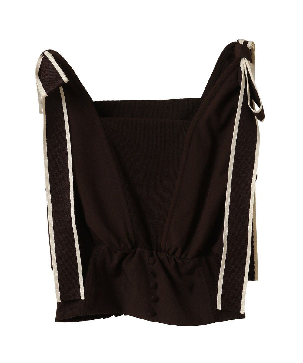 Green Parks ・ｓｗｉｎｇ　ｂｙ　ショルダーリボンノースリーブ 