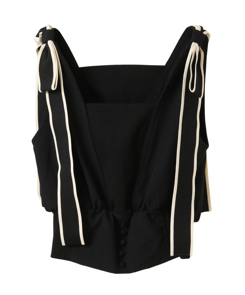 Green Parks ・ｓｗｉｎｇ　ｂｙ　ショルダーリボンノースリーブ 