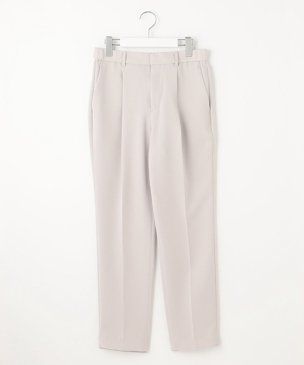 自由区 【セットアップ対応・洗える】トリアセダブルクロステーパード パンツ 