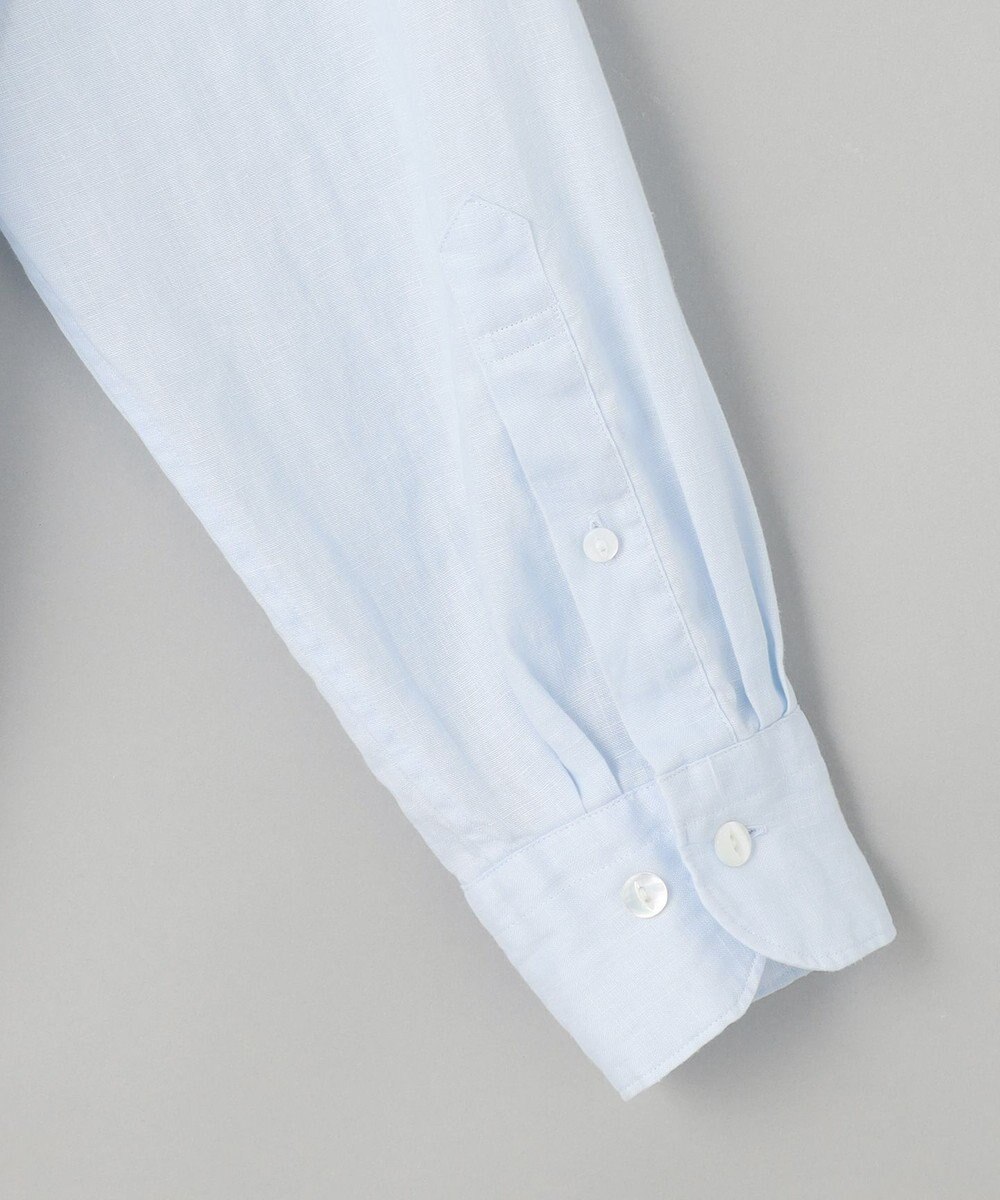 GOTAIRIKU ノルマンディリネン使用【洗える】カッタウェイカラー ソフトリネンシャツ 