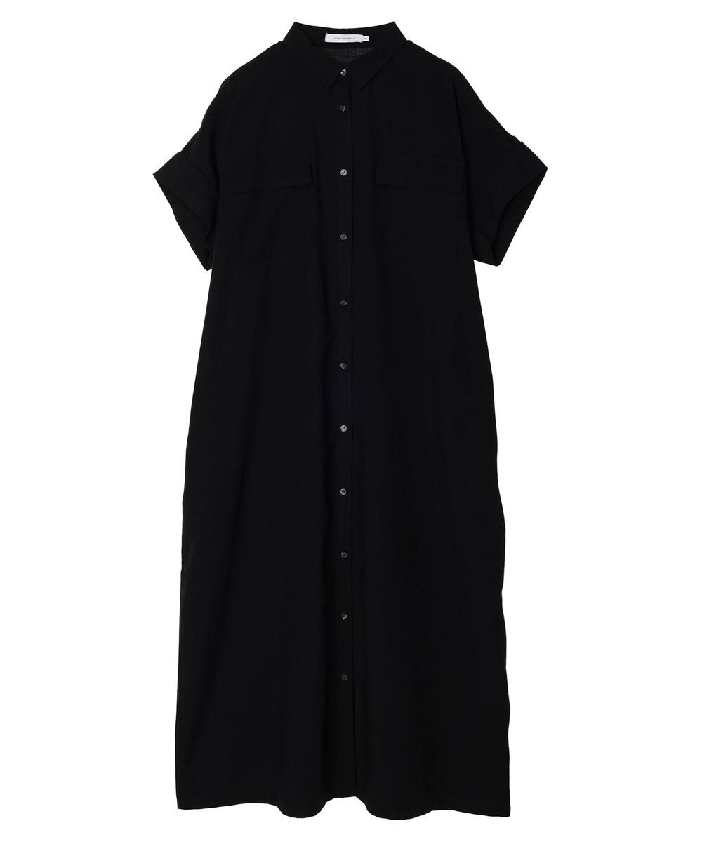 AMERICAN HOLIC 接触冷感＋ＵＶカットＷポケットシャツワンピース 